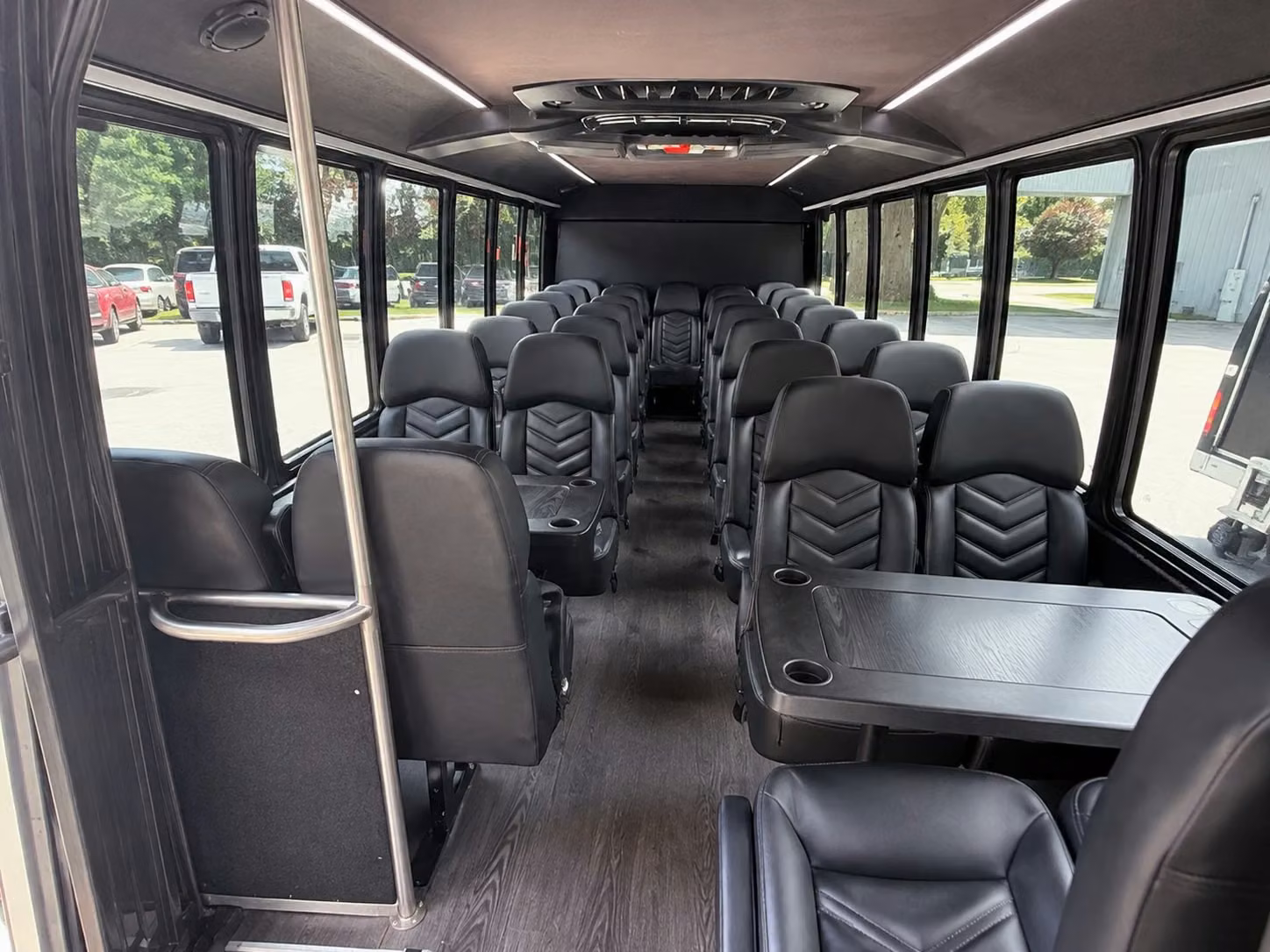 20 passenger minibus inside