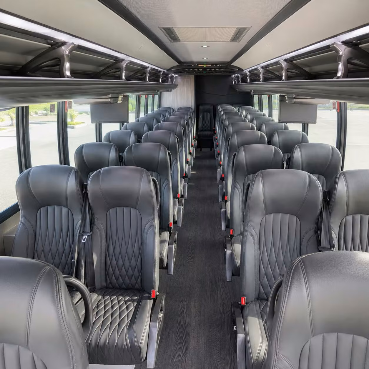 25 passenger minibus inside