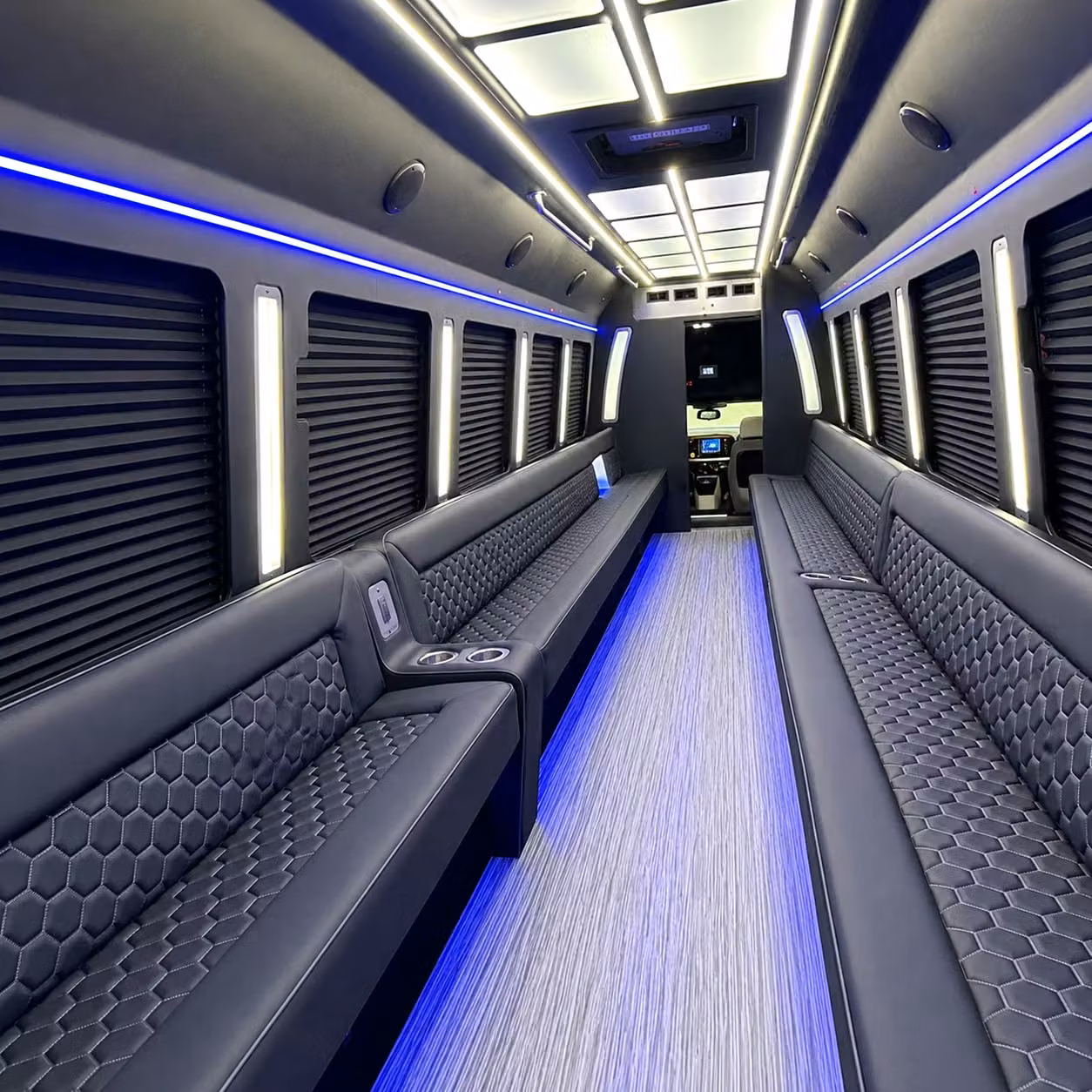 party bus interior